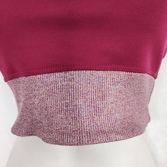 Eleven Venus Williams Workout Shine Racerback Tennis Sports Bra Size S Red NWOT - Picture 2 of 8